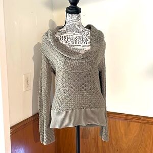 Off shoulder, neck, sweater, size medium